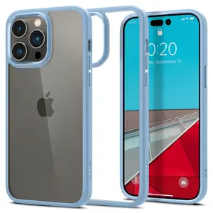 Mobile phone case Spigen ACS04667 cover for iPhone 14 Pro, 6.1" (15.5 cm), blue transparent, PC+TPU