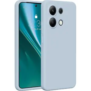 Silicone Case Etteri for Xiaomi Redmi Note 13 4G — light blue