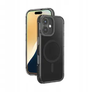 Silicone Case Amazingthing Omni Mag Case for iPhone 16 Plus — black