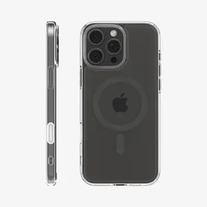 Telefona maciņš Spigen priekš iPhone 16 Pro Max — grafīta, PU/TPU