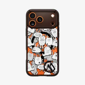 Aizsargvāks Spigen c11 Series Inkverse Edition (Mag Fit) priekš iPhone 17 Pro Max — PC+TPU, priekš 6,9" ekrāna, daudzkrāsains