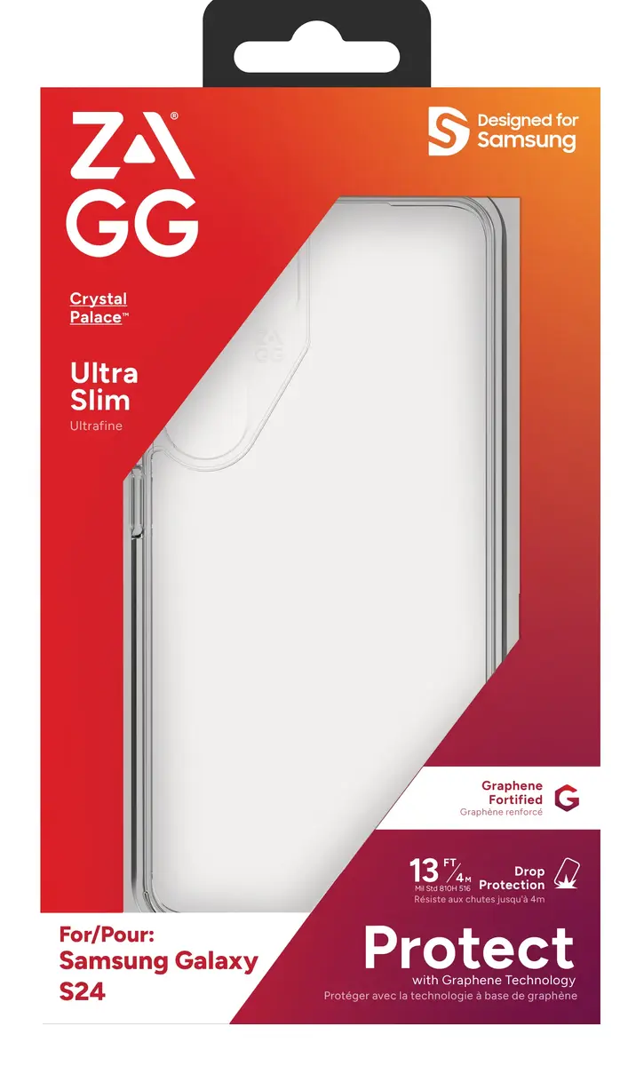 Чехол Zagg Crystal Palace для Galaxy S24 Photo 3
