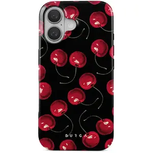 Чехол Burga Cherrybomb Tough MagSafe для iPhone 16 — жесткая защитная накладка с поддержкой MagSafe
