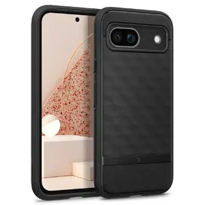 Чехол Caseology для Google Pixel 8a Parallax — Cover, PC+TPU, чёрный, для 6.1"