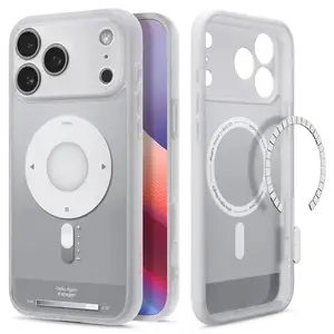 Mobile phone case Spigen ACS10291 Cover for iPhone 17 Pro Max, 6.9" screen, polycarbonate+TPU, silver