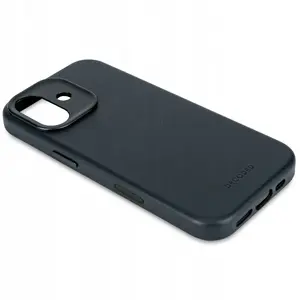 Кожаная задняя обшивка Elmarc для iPhone 17 совместимая с MagSafe (navy shadow)