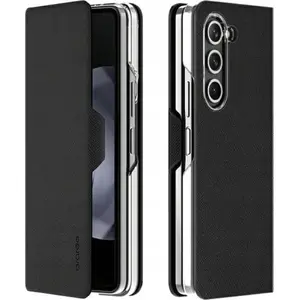Protective phone case Sourcing Araree Bonnet Diary for Samsung Galaxy Z Fold5 — black (model AR10-01766A)