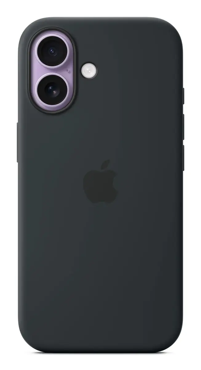 Apple Silicone MagSafe Cover for iPhone 17 — Black Photo 2
