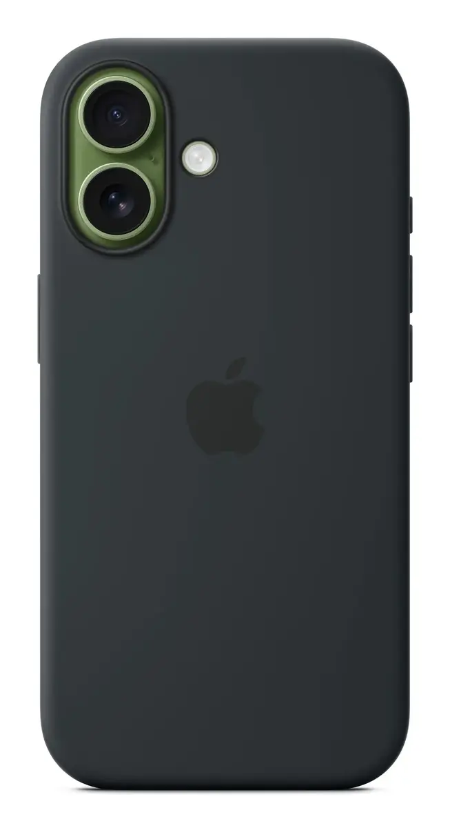 Apple Silicone MagSafe Cover for iPhone 17 — Black Photo 3