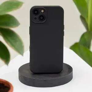 Protective silicone case 3MK for Samsung Galaxy S25 Edge, black