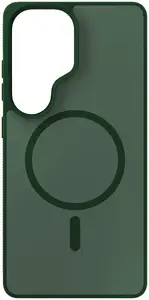 Защитный чехол 3MK для Samsung Galaxy S26 Ultra — MagCase Smoke зелёный