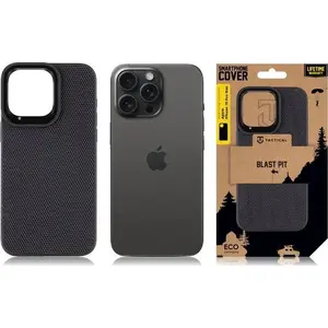 Protective Blast Pit Cover Tactical for Apple iPhone 15 Pro Max — Black, Standard