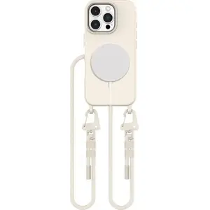 Phone case Tech21 Tech-Protect Magnecklace MagSafe for iPhone 16 Pro Max — Latte beige
