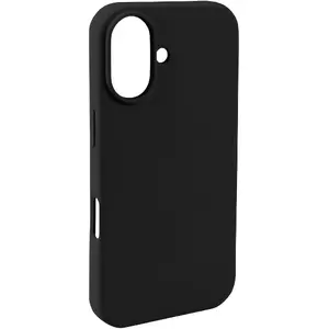 Protective silicone case Pomologic CoverCase for iPhone 17 with MagSafe compatibility, black