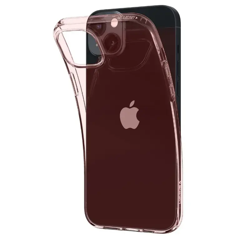 Spigen чехол iPhone 15 Plus TPU, розовый Photo 2