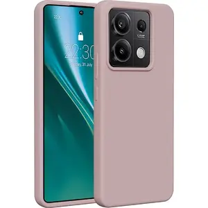 Silicone Case Etteri for Xiaomi Redmi Note 13 Pro 5G — light pink