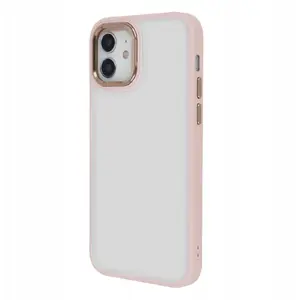 Phone case Tecto Shield Satin Elegant Matt for iPhone 11, pink