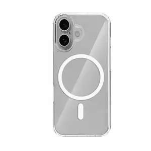 Clear Guard Mag magnetic protective case for iPhone 16 by Etteri, transparent slim cover