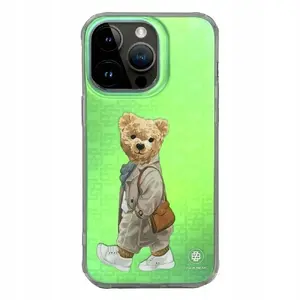Smartphone case Zuck Bear FRENCH RIVIERA for iPhone 15 Pro Max — Monako glitz finish