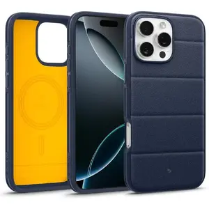 Phone case Caseology Athlex Mag Active for iPhone 16 Pro — PC+TPU, fits 6.3" screen, Navy