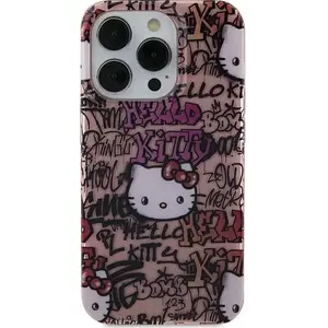 Hardcase phone case Sourcing for iPhone 11 / XR 6.1" pink — model HKHCN61HDGPTP, IML graffiti design