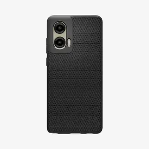 Чехол Spigen Liquid Air для Moto G Stylus 5G (2024) — TPU, для экранов 6,7", матовый чёрный