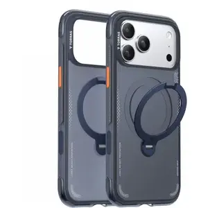 Чехол Amazingthing TORRAS Ostand Spin Air для iPhone 17 Pro Max, совместимый с MagSafe, midnight blue