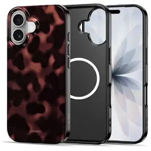 Protective MagSafe Case Tech21 for iPhone 16 — model LAMANO PANTHER