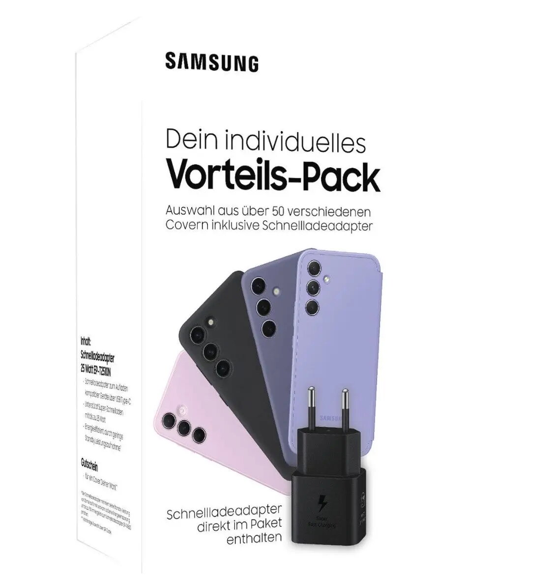 Samsung Universal Starterkit T2510N Black —