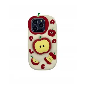 Aizsargmaciņš 3DCase iPhone 13 ar aizmugures turētāju