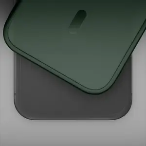 Protective phone case 3MK Smoke MagCase for Samsung Galaxy S25, magnetic mounting, green