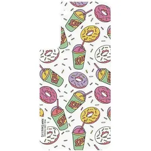 Protective back panel for Samsung Galaxy S22+ Frame Cover — SIMPSONS (Donut)
