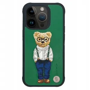 Protective phone case Zuck Bear for iPhone 15 Pro Max — Mayfair Swank design, model ZB-IP15LDC-P6.7MSK