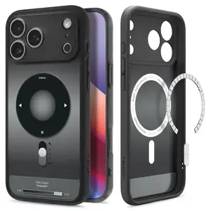 Mobile phone case Spigen ACS10292 cover for iPhone 17 Pro Max, 6.9" (17.5 cm), black, PC+TPU