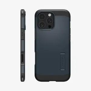 Чехол для смартфона Spigen для Apple iPhone 16 Pro Max — чёрный, PC+TPU