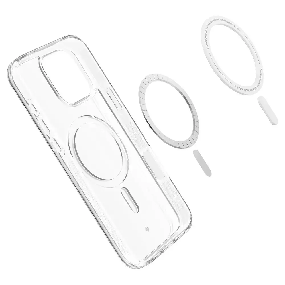 Caseology чехол iPhone 16 Pro Capella Mag Clear White Photo 7