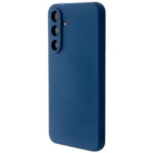 Phone case Etteri Silicon Soft for Samsung Galaxy S23 FE, dark blue, soft silicone protective cover