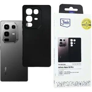 Protective matt case for Infinix Note 50 Pro, brand 3MK, model W-3MatCas-IN50P