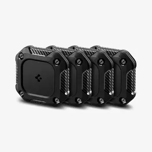 Чехол Spigen Tough Armor IP для Apple AirTag, поликарбонат и силикон, черный