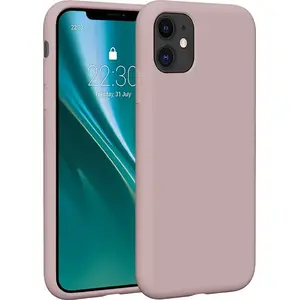 Silicone case Etteri for iPhone 11, light pink