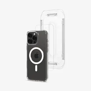 Viedtālruņa vāciņš Spigen priekš Apple iPhone 16 Pro Max — balts, PU/TPU