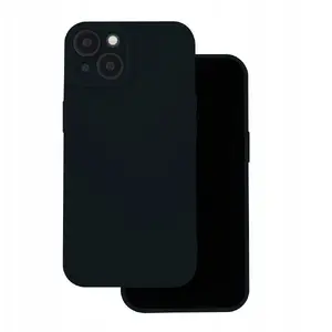 Protective silicone case for Samsung Galaxy S25 Plus by IziGSM — black