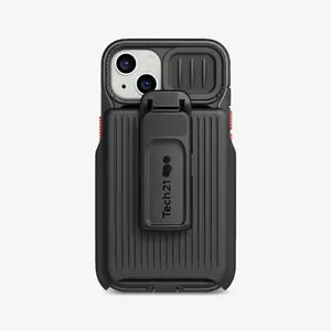 Mobile phone case Tech21 Evo Max with Holster for iPhone 13, 6.1" (15.5 cm), Black