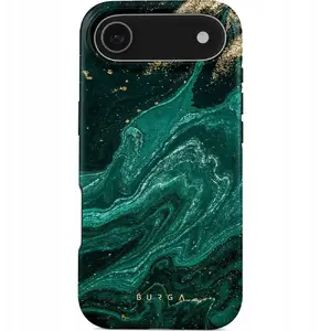Protective case Burga Tough MagSafe for iPhone 17 Pro — MagSafe-compatible, emerald pool
