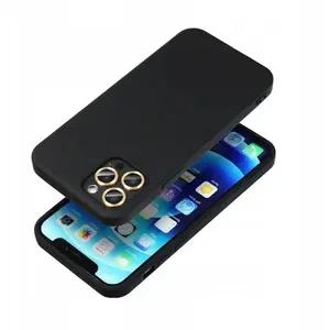 Etteri silicone protective case for Samsung Galaxy S25, black