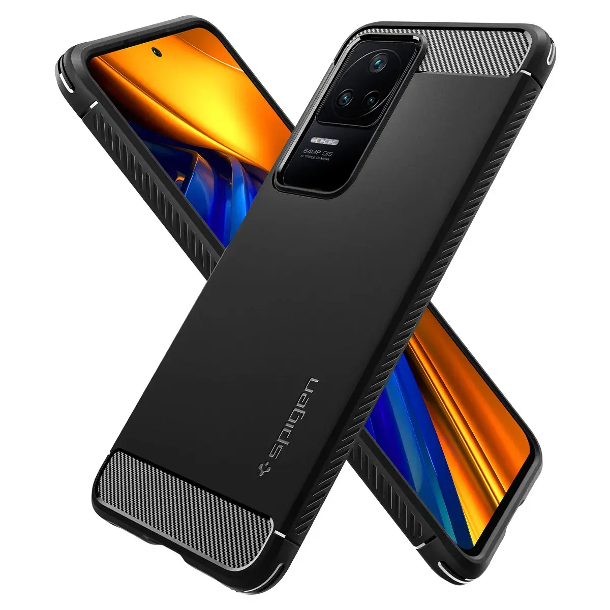 Spigen Rugged Armor vāciņš priekš Poco F4 / Redmi K40S Photo 4