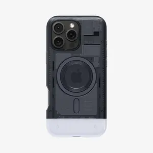 Чехол-крышка для смартфона Spigen Classic C1 (MagFit) для iPhone 16 Pro Max, 6,9" (17,5 см), Graphite, PC+TPU