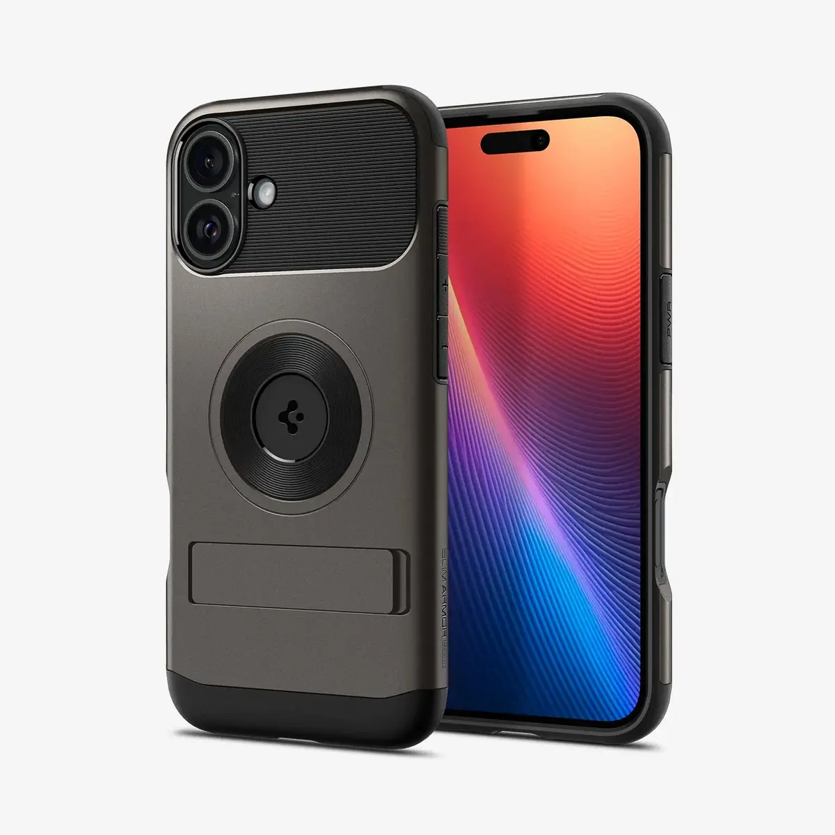 Spigen Slim Armor (MagFit) vāciņš priekš iPhone 16 Photo 2
