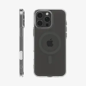 Чехол Spigen Ultra Hybrid T (MagFit + Camera Control) для iPhone 16 Pro — Graphite, PC+TPU, для экрана 6.3"