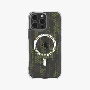 Aizsargvāciņš Spigen Ultra Hybrid MagFit priekš iPhone 16 Pro — PC+TPU, MagSafe saderīgs, maskēšanās